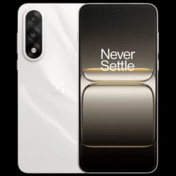 OnePlus Nord 5 5G Marble Sands branco perolado, tela AMOLED 6,83 com bordas finas, câmera tripla traseira vertical e furo central para selfie