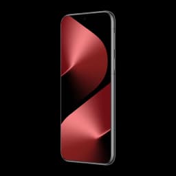 Huawei Pura 80 Ultra 16GB/512GB Negro 6.8 pulgadas OLED 120Hz 50MP OIS, vista frontal en ángulo: pantalla encendida