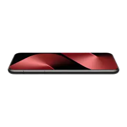 Huawei Pura 80 Pro 12GB/512GB Negro 6,8 pulgadas OLED 120Hz 50MP OIS, vista lateral: perfil horizontal con pantalla