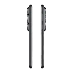 Huawei Pura 80 Pro 12GB/512GB Negro 6,8 pulgadas OLED 120Hz 50MP OIS, vista lateral izquierda y derecha: perfil delgado