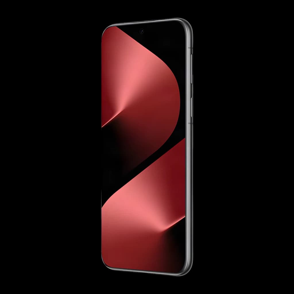 Huawei Pura 80 Pro 12GB/512GB Negro 6,8 pulgadas OLED 120Hz 50MP OIS, vista frontal en ángulo: pantalla OLED encendida