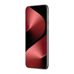 Huawei Pura 80 Pro 12GB/512GB Negro 6,8 pulgadas OLED 120Hz 50MP OIS, vista frontal en ángulo: pantalla OLED encendida