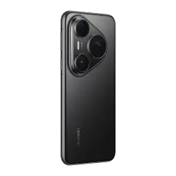 Huawei Pura 80 Pro 12GB/512GB Negro 6,8 pulgadas OLED 120Hz 50MP OIS, vista trasera en ángulo: módulo de cámaras XIMAGE