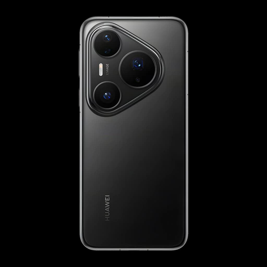 Huawei Pura 80 Pro 12GB/512GB Negro 6,8 pulgadas OLED 120Hz 50MP OIS, vista trasera: módulo de cámaras triangular XIMAGE