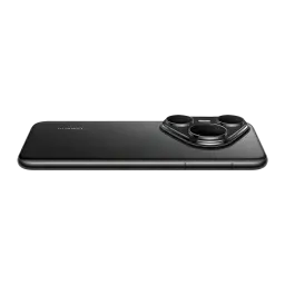 Huawei Pura 80 Pro 12GB/512GB Negro 6,8 pulgadas OLED 120Hz 50MP OIS, vista trasera lateral: módulo de cámaras triple y logo