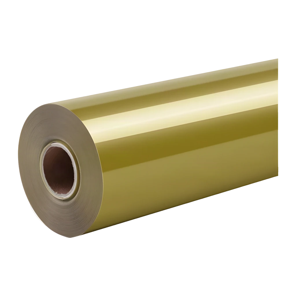 Film adhésif HTVRONT Glossy Self-Adhesive Film 30,5 x 180 cm Or