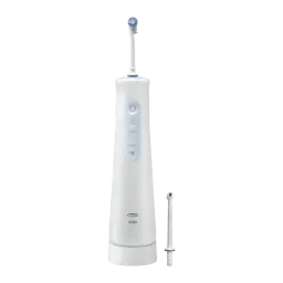 Hydropulseur dentaire Oral-B AquaCare 4 Sans Fil Batterie rechargeable Blanc