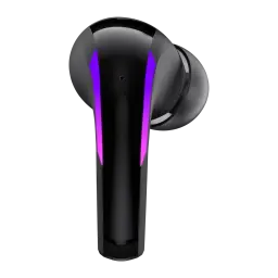 Auriculares Havit TW970 TWS In-Ear Bluetooth 5.3 6h + 24h con estuche Negro - earbud negro con iluminación RGB