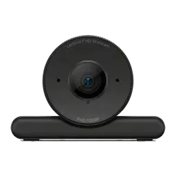 Webcam Lenovo FHD Full HD Preta 4XC1Q44952