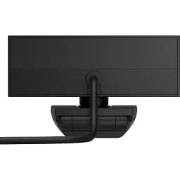 Webcam HP 620 Full HD Preto - suporte de clip articulado e cabo USB visíveis