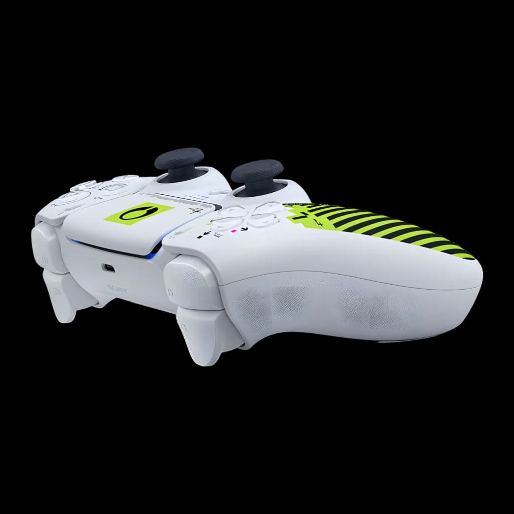 Mando de videojuegos Sony DualSense Marathon Limited Edition Blanco/Verde - gatillos, altavoz