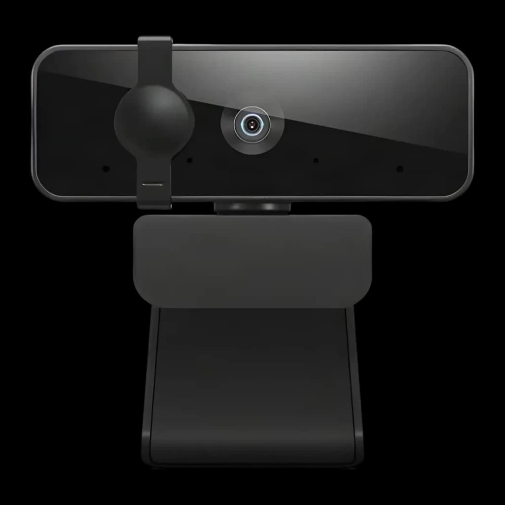 Webcam Lenovo Essential FHD Full HD Negro 4XC1B34802