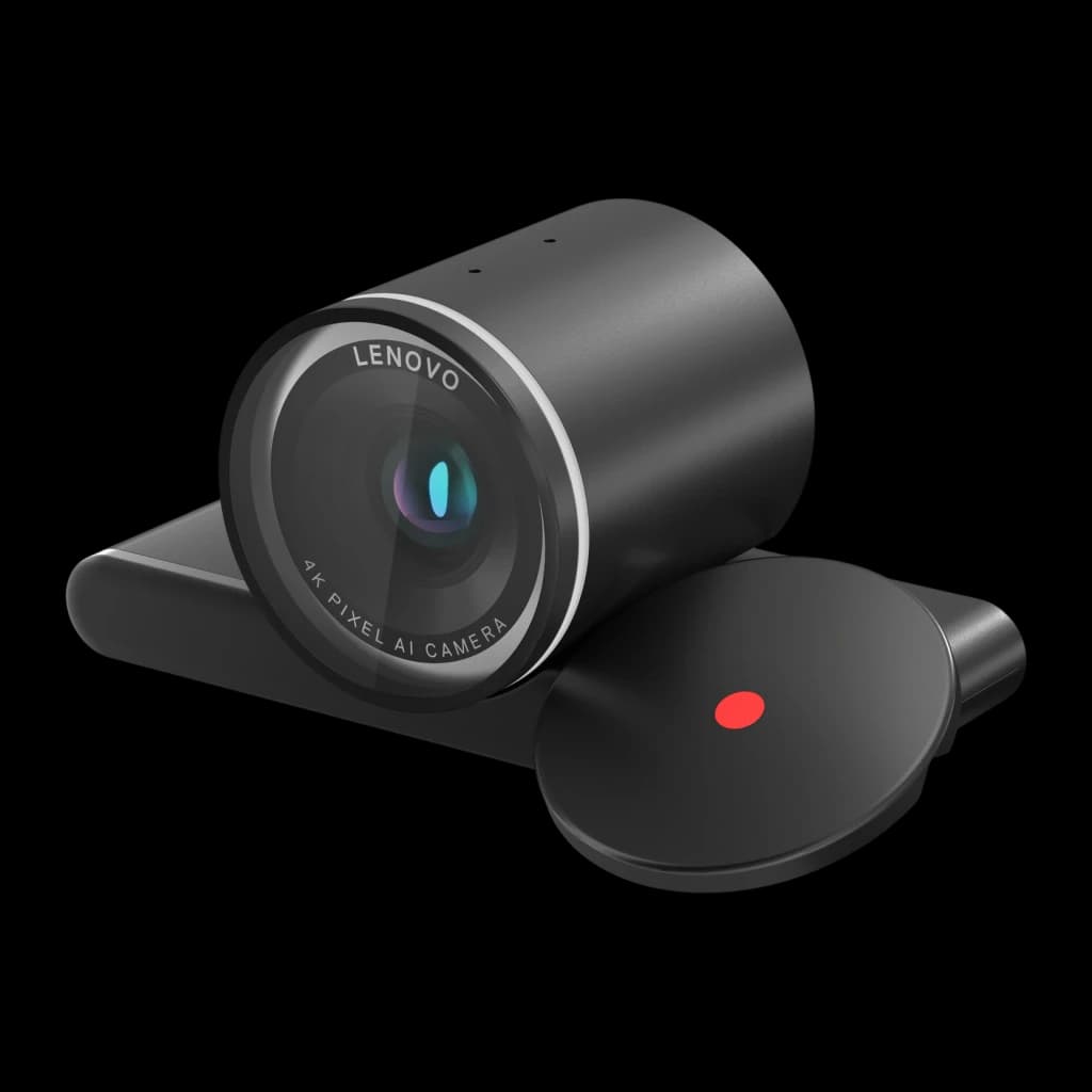 Webcam Lenovo 4K con Micrófono Negro Pro 4XC1Q25246 - USB-C