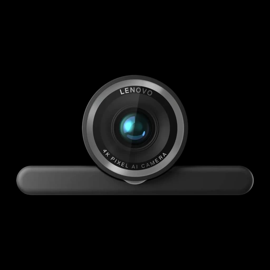 Webcam Lenovo 4K con Micrófono Negro Pro 4XC1Q25246