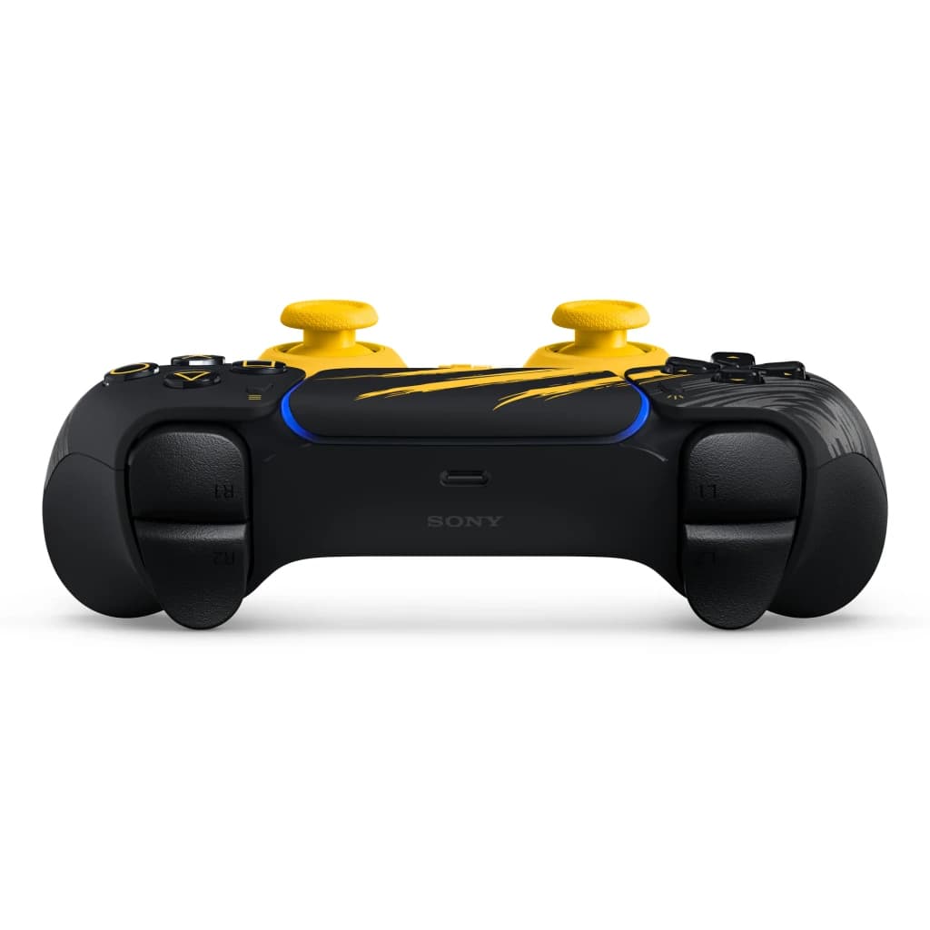 Mando de videojuegos Sony DualSense Edición Limitada Marvel's Wolverine Negro/Amarillo - sticks amarillos