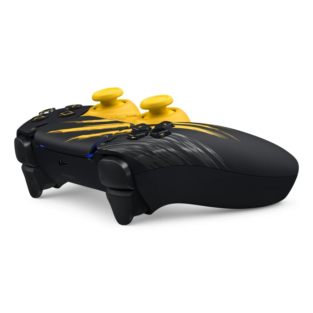Mando de videojuegos Sony DualSense Edición Limitada Marvel's Wolverine Negro/Amarillo - sticks