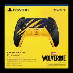 Mando de videojuegos Sony DualSense Edición Limitada Marvel's Wolverine Negro/Amarillo - packaging amarillo