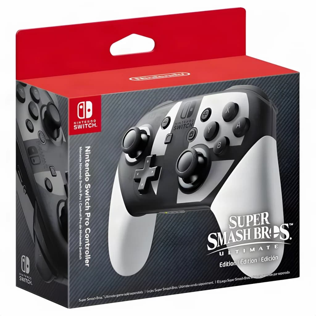 Nintendo Switch Pro Controller Smash Bros. | 40 h batería