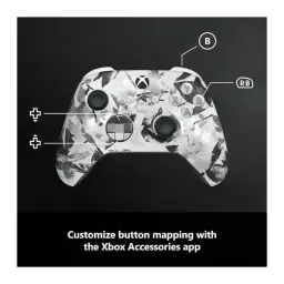 Manette de jeu Microsoft Xbox Wireless Controller Storm Breaker Special Edition Noir/Blanc - schéma des boutons
