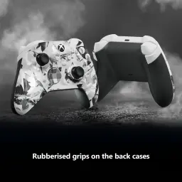 Manette de jeu Microsoft Xbox Wireless Controller Storm Breaker Special Edition Noir/Blanc - motif