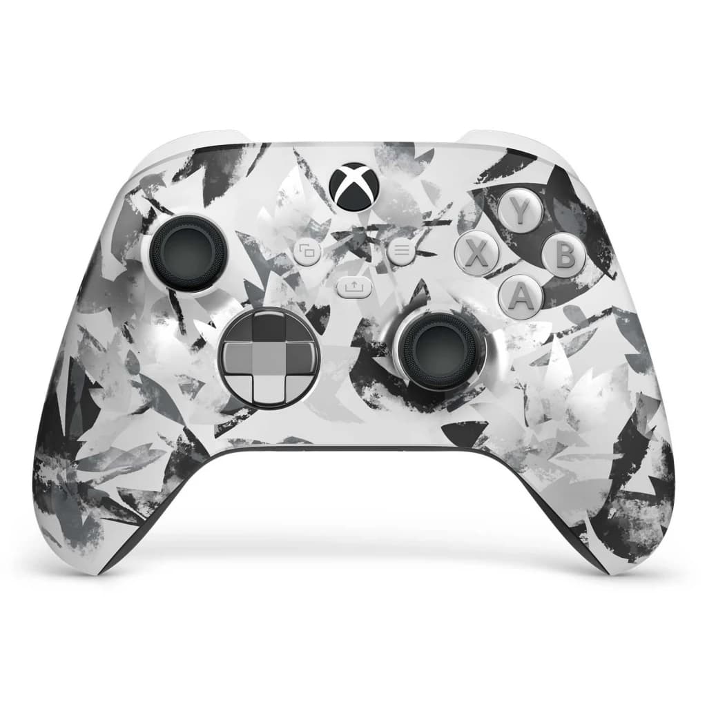 Manette de jeu Microsoft Xbox Wireless Controller Storm Breaker Special Edition Noir/Blanc