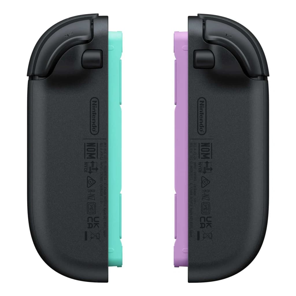 Manette de jeu Nintendo Joy-Con 2 Vert clair et Violet Sans fil - 116 mm