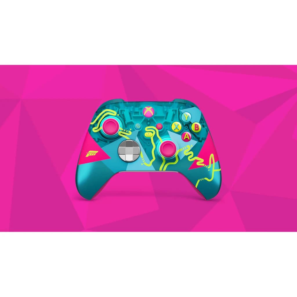 Manette de jeu Microsoft Xbox Wireless Controller Forza Horizon 6 Limited Edition Multicolore - coque translucide