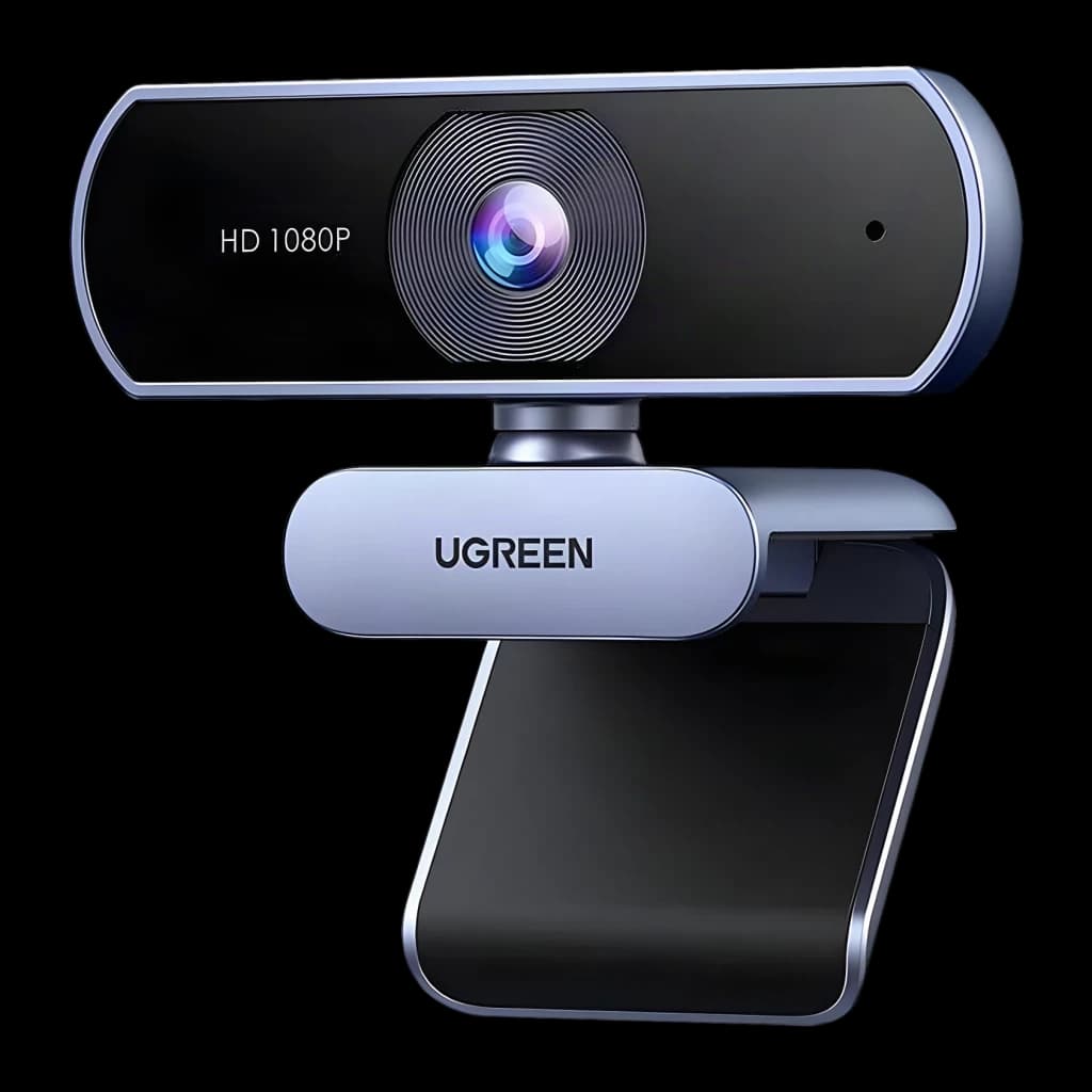 Webcam Ugreen CM678 Full HD Cinzento - 2 MP