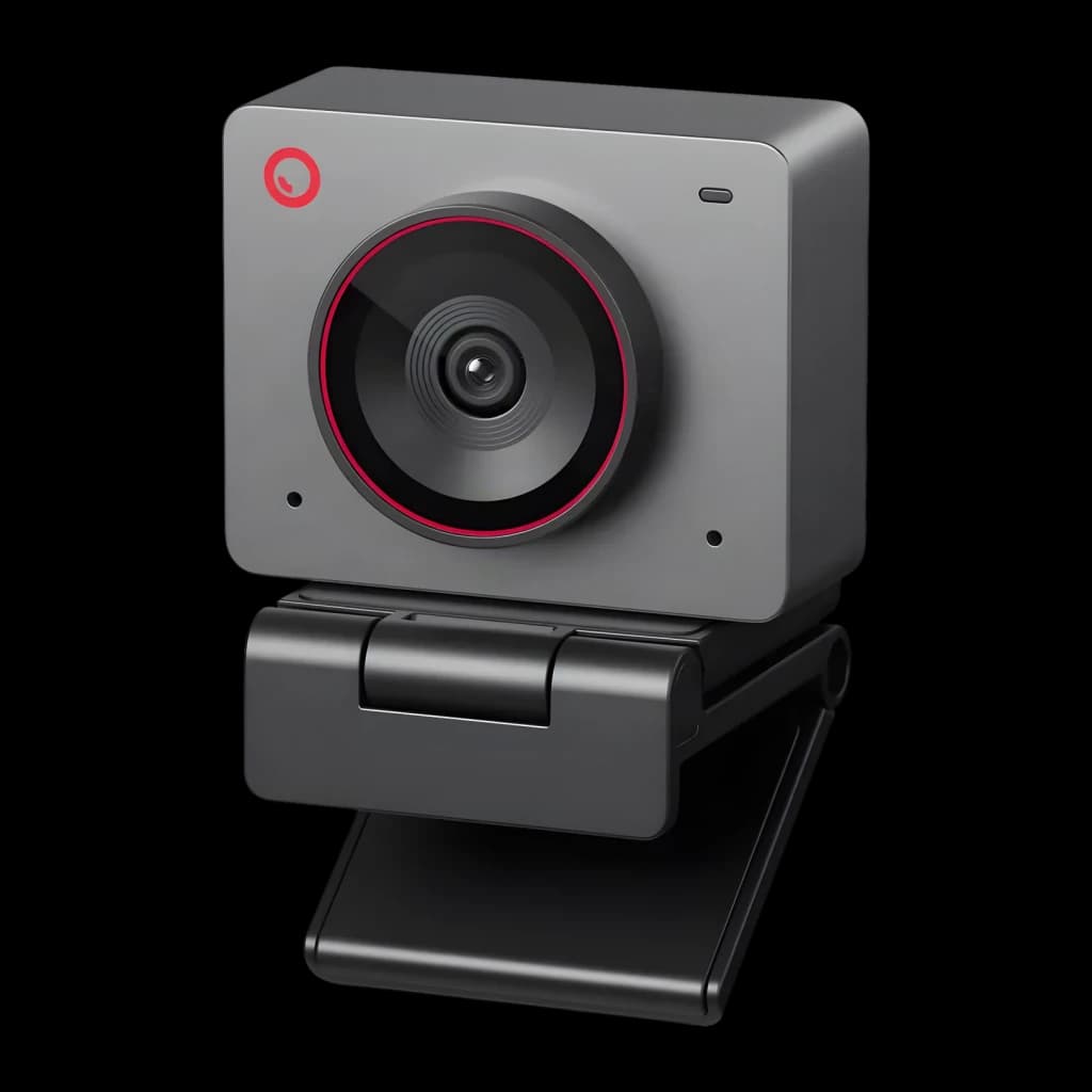 Webcam OBSBOT Meet 2 4K UHD 30fps Gris Sidéral - 1080p (1920 × 1080) a 60 fps