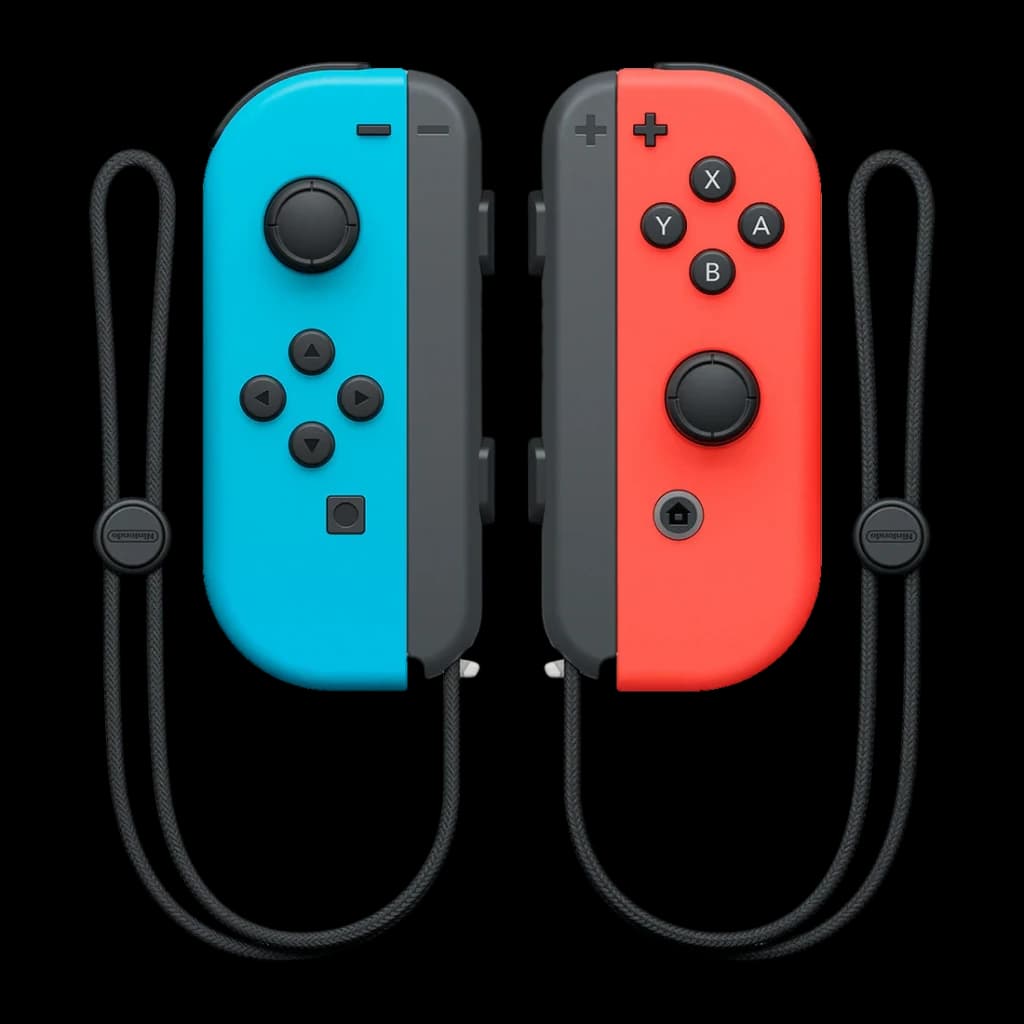 Nintendo Joy-Con (L)/(R) Vermelho e Azul Néon | Pack 2 Switch