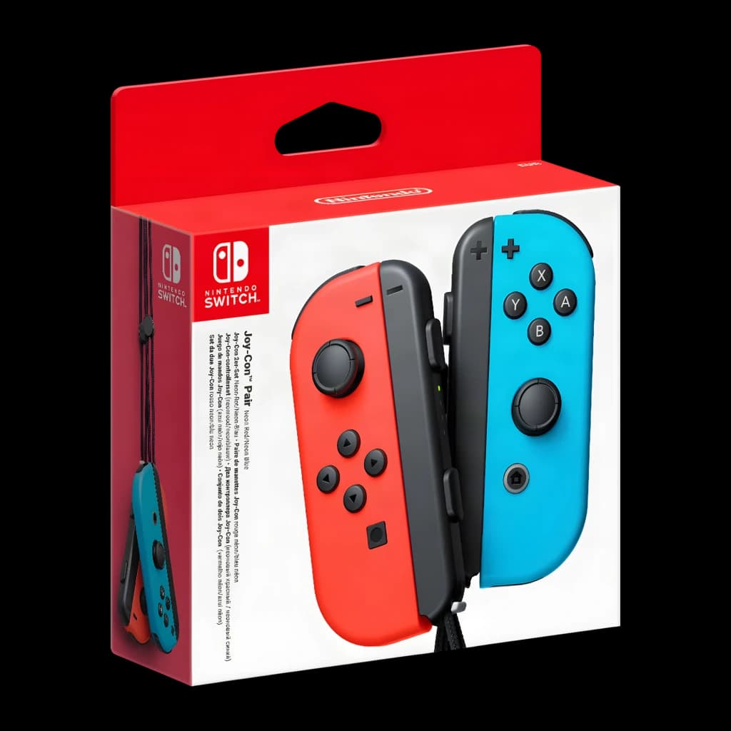 Nintendo Joy-Con (L)/(R) Vermelho e Azul Néon | Pack 2 Switch