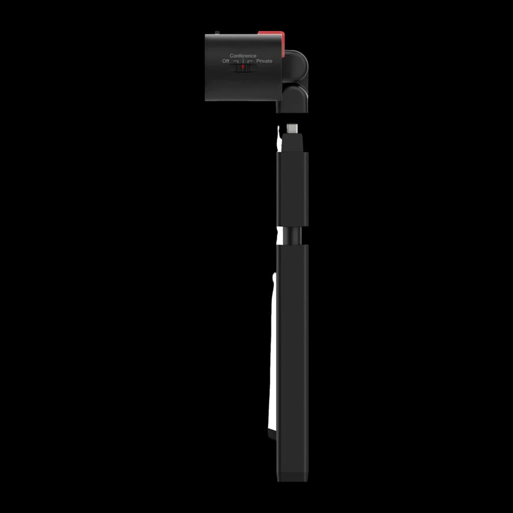 Webcam Lenovo ThinkVision MC60 Full HD Negro - selector Conference-Off-Private y cable USB-C integrado