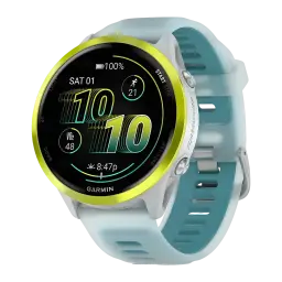 Garmin Forerunner 570 47mm GPS Batterie 10 Jours Blanc/Jaune