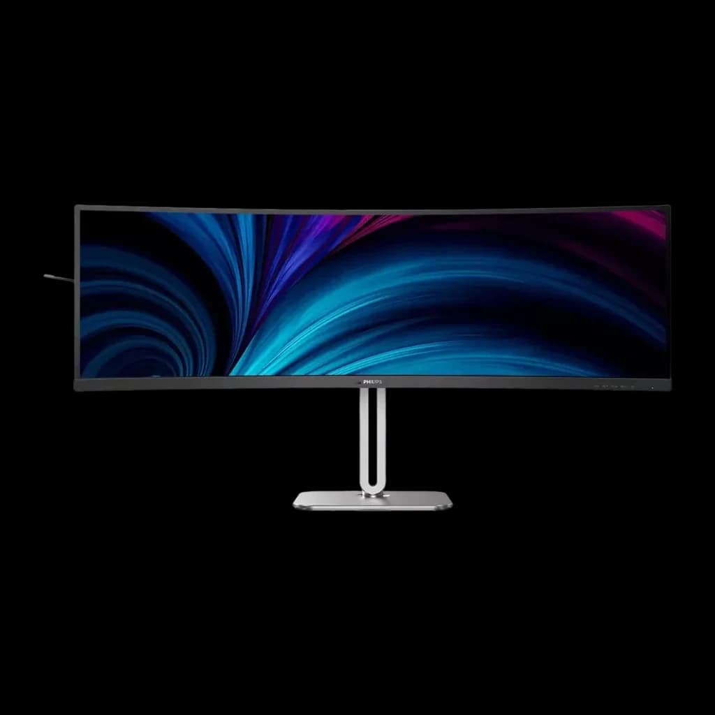 Moniteur Philips 48,8 pouces 1800R Dual QHD VA 75Hz Noir/Argent 49B2U5900C