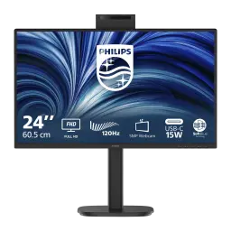 Moniteur Philips 23,8 pouces FHD IPS 120Hz 4 ms Noir 24B2N3200JH