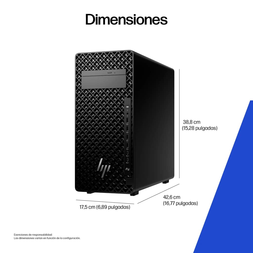 Estación de trabajo HP Z2 Tower G1i Wolf Pro Security Edition 32GB Negro Intel Core Ultra 7 265 - 4,6 GHz
