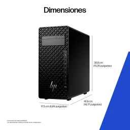 Estación de trabajo HP Z2 Tower G1i Wolf Pro Security Edition 32GB Negro Intel Core Ultra 7 265 - 4,6 GHz