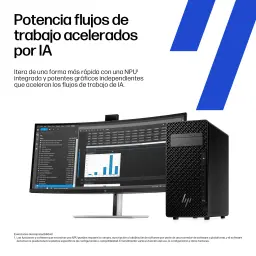 Estación de trabajo HP Z2 Tower G1i Wolf Pro Security Edition 32GB Negro Intel Core Ultra 7 265 - 2,4 GHz