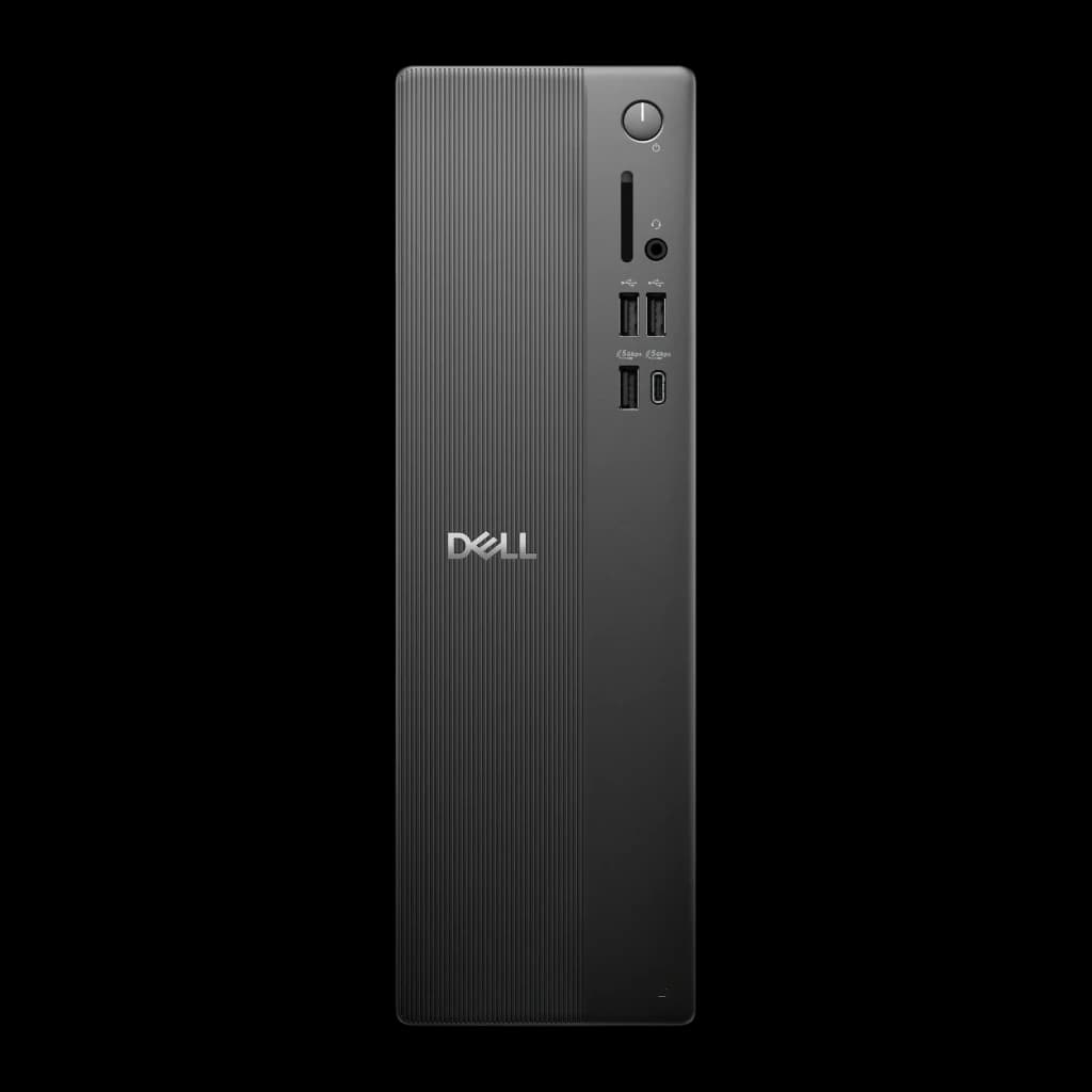 Ordenador Sobremesa Dell Pro Slim 8GB/512GB SSD Negro Intel Core Ultra 5 225 QVS1260 - chasis estriado con puertos