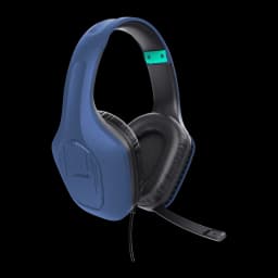 Casque Gaming Trust GXT 415B Zirox Micro Boom Arceau Bleu - 3,5 mm