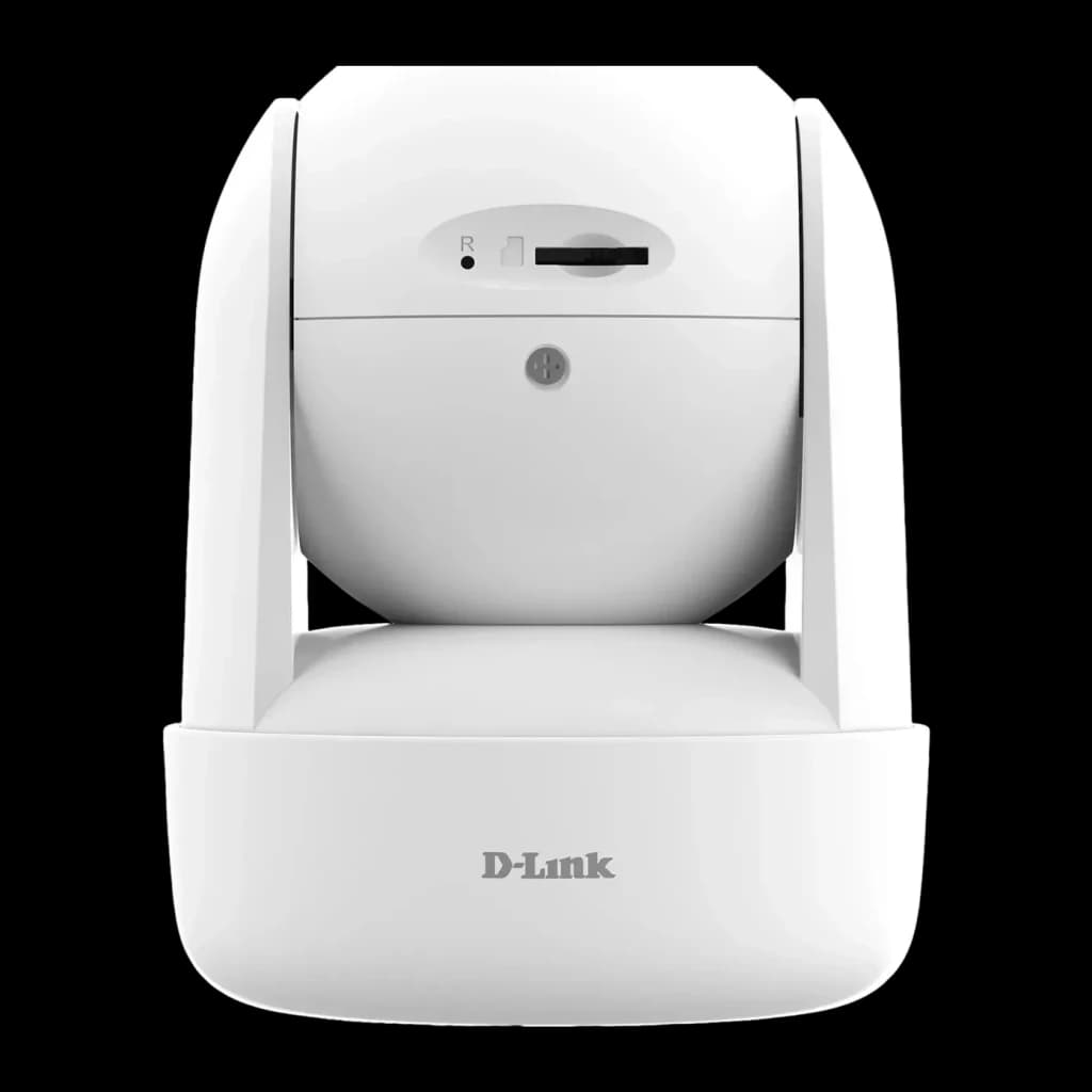 Caméra de Surveillance D-Link 2K 2304x1296 Intérieure Blanche DCS-6501LH - slot microSD, bouton reset et logo