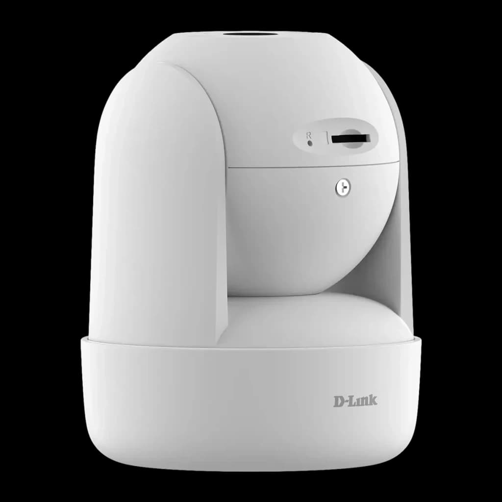 Caméra de Surveillance D-Link 2K 2304x1296 Intérieure Blanche DCS-6501LH - slot microSD et bouton reset visibles