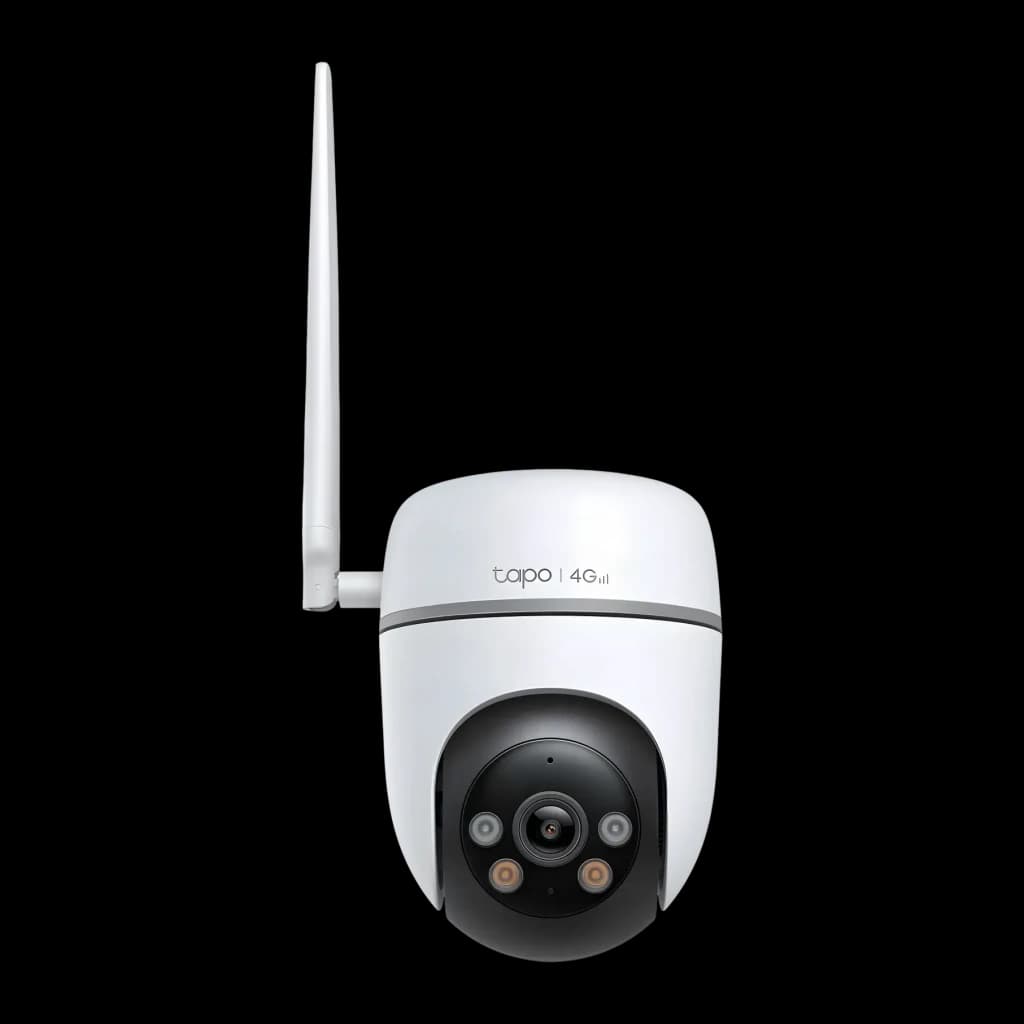 Cámara de Vigilancia TP-Link Tapo 4G 1080p IP66 Blanco TC40GW - cuerpo blanco, antena, módulo de cámaras