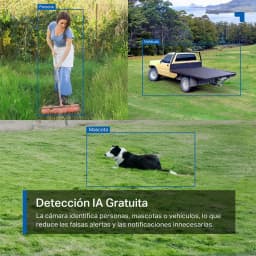 Cámara de Vigilancia TP-Link Tapo 4G 1080p IP66 Blanco TC40GW - detección de persona, vehículo y mascota