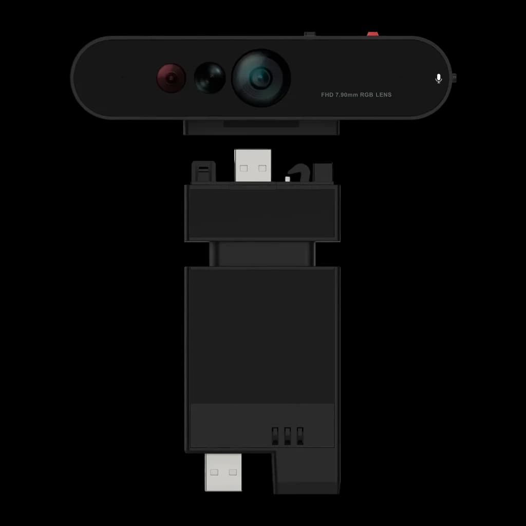 Webcam Lenovo ThinkVision MC60 (S) Full HD Preta