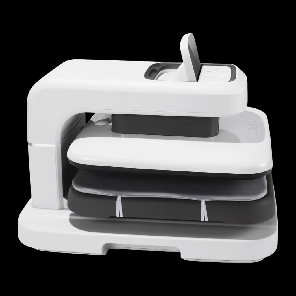 Presse thermique HTVRONT Auto 2 Digit Automatique 20-80 kg 38,1×38,1 cm Blanc - 20 kg