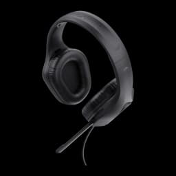 Casque Gaming Trust GXT 415 Zirox Microphone Boom Noir - coussin, arceau et microphone boom déployé