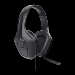 Casque Gaming Trust GXT 415 Zirox Microphone Boom Noir - coussinets, logo GXTrust et microphone boom flexible