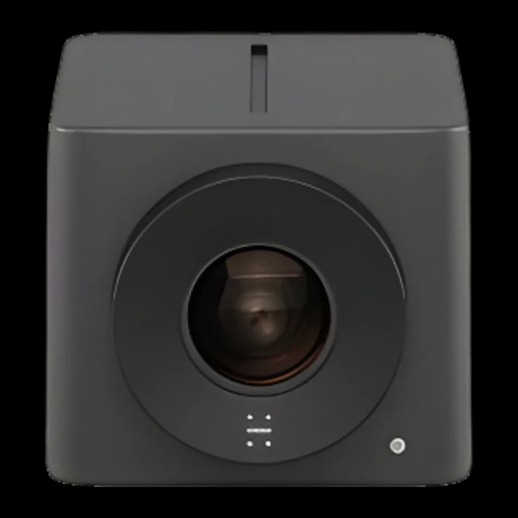 Cámara de videoconferencia Jabra Cam IQ Full HD Negro - objetivo gran angular centrado en cuerpo cúbico negro