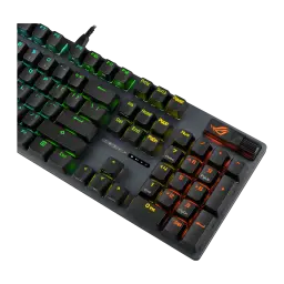 Teclado Gaming ASUS ROG Strix Scope II X Mecánico Switch NX Snow RGB Negro - retroiluminación RGB multicolor en teclado